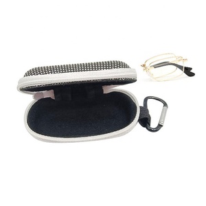 Petits étuis <span class=keywords><strong>rigides</strong></span> pour <span class=keywords><strong>lentilles</strong></span> de contact, étuis pour lunettes en EVA rigide, boîtes <span class=keywords><strong>rigides</strong></span> pour lunettes, boîtes noires - Product Image 3