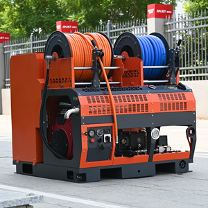 Máquina de Jateamento de Esgoto Warrior 4000psi 300bar 8gpm para Desobstrução e Limpeza de Esgotos com Jato de Água de Alta Pressão - Product Image 3