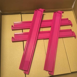 Supports de Mahjong américains en plastique massif Rose Res, supports de Mahjong modernes avec poussoirs intégrés - Ensemble de 4, 18 pouces / 47 cm - Product Image 4