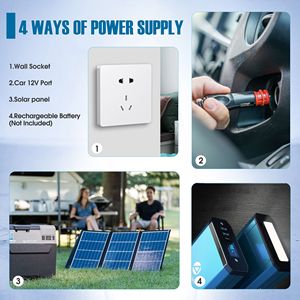 Glacière portable AcoPower 52Qt, réfrigérateur thermoélectrique avec commande par application, pour le camping et l'utilisation en voiture - Product Image 4