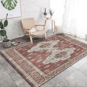พรมปูพื้นกันลื่นสวยงามพิมพ์ลายสำหรับตกแต่ง<span class=keywords><strong>บ้าน</strong></span>พรมพรมปูพื้นแผ่นซักได้สำหรับห้องนั่งเล่นและห้องนอน - Product Image 4