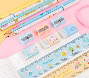 Promotion Supplies Customized <b>Cheap</b> Cute Fancy 5 Pcs Stationery <b>Set</b> Back to School <b>Gifts</b> for Primary Students Use - Product Image 4