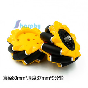 Roue omnidirectionnelle pour <span class=keywords><strong>45544</strong></span> <span class=keywords><strong>EV3</strong></span> Robotics Model Parts DIY Building Blocks Pneus Leduo - Product Image 3