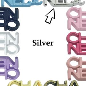 Ciondoli DIY charm design design con retro piatto di lusso per custodie per telefono spazzatura accessori decorativi Logo del marchio moda in metallo ciondoli 0472 - Product Image 6