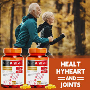 Huile de krill antarctique en gélules molles 3000 mg Oméga 3 Bien-être du cerveau <span class=keywords><strong>rouge</strong></span> Non-OGM Fournisseur de capsules en marque blanche OEM ODM - Product Image 1