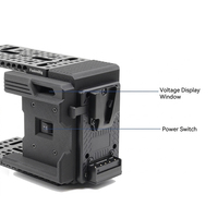 Module d'extension de cage d'alimentation pour caméra V-Mount, distributeur d'alimentation D-Tap Type-C pour Nikon Z6 Z7 Z8 ZR Z7II Z8II