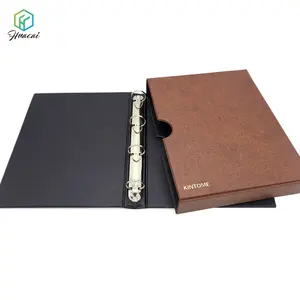 OEM PVC 3-Ring Binder with Pocket Storage Hanging File Folders Presentation View Durable Binders for School