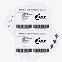 Étiquettes autocollantes brillantes A4 haute qualité pour imprimantes jet d'encre et laser, idéales pour codes-barres - Vente flash