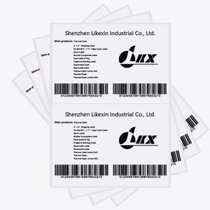 Hot Selling Self Adhesive High Smoothness A4 Size High Roll Glossy Paper Inkjet Laser Labels bar Code Label for <b>Printer</b> - Product Image 4