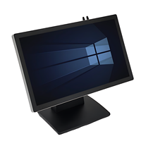 Terminal de point de vente tout-en-un avec écran tactile HD large de 18,5/21,5 pouces, double écran, caisse enregistreuse