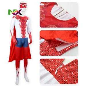 Kostum Cosplay <span class=keywords><strong>Megamind</strong></span> Dewasa Baju Superhero Film Anime dengan Jubah Pakaian Bermain Peran Pesta Karnaval Halloween Pria - Product Image 4