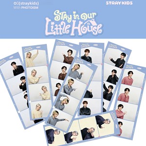 <span class=keywords><strong>StrayKids</strong></span> Feuille de timbres commémoratifs à quatre compartiments Hwang <span class=keywords><strong>Hyunjin</strong></span> Little House Cute Collection Selfie Series pour collection de fêtes - Product Image 6