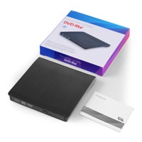 DVD burner with Brushed USB3.0 Type-C Dual-interface External Optical Drive, DVD DCDRW Drive, Notebook Optical Drive