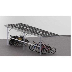 YZ 2024 abri de voiture solaire personnalisé nouveau Design étanche abri solaire vélo vélo avec Rails Structure de rayonnage - Product Image 3