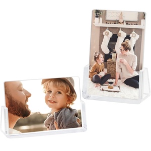 6 Seiten Foto rahmen Acryl Menü kartenst änder mit kunden spezifischer Größe - Product Image 6