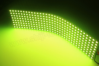Pantalla LED Flexible RGB Programable para Exteriores, Luz LED de 16x16, IP67, Control Remoto, Luz de Píxeles LED SK6812
