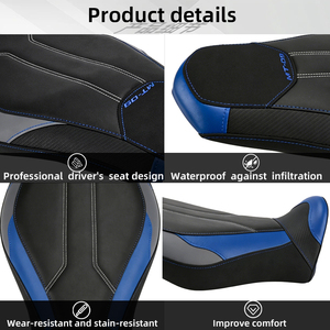 Asiento Personalizado para <span class=keywords><strong>Yamaha</strong></span> MT-09 2021-2023, Asiento de Repuesto para Motocicleta con Espuma Confortable, Asiento de Posventa para <span class=keywords><strong>MT09</strong></span> <span class=keywords><strong>2022</strong></span> - Product Image 4