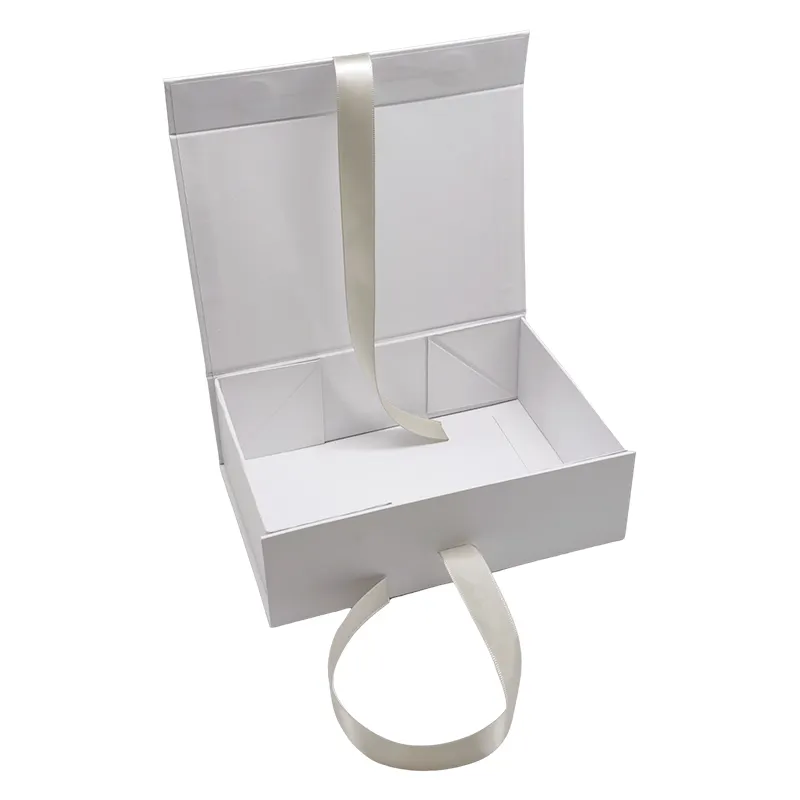 קופסת מתנה מותאמת אישית מתקפלת שושבינה קופסת הצעות עם קופסאות אריזת מתנה לחתונה מתקפלות מגנטיות