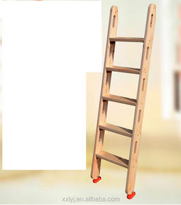 Ndoor-<span class=keywords><strong>Escalera</strong></span> <span class=keywords><strong>de</strong></span> cabina para loft, cama <span class=keywords><strong>de</strong></span> madera con tobogán, fuerte y suave, para tus adorables niños - Product Image 3