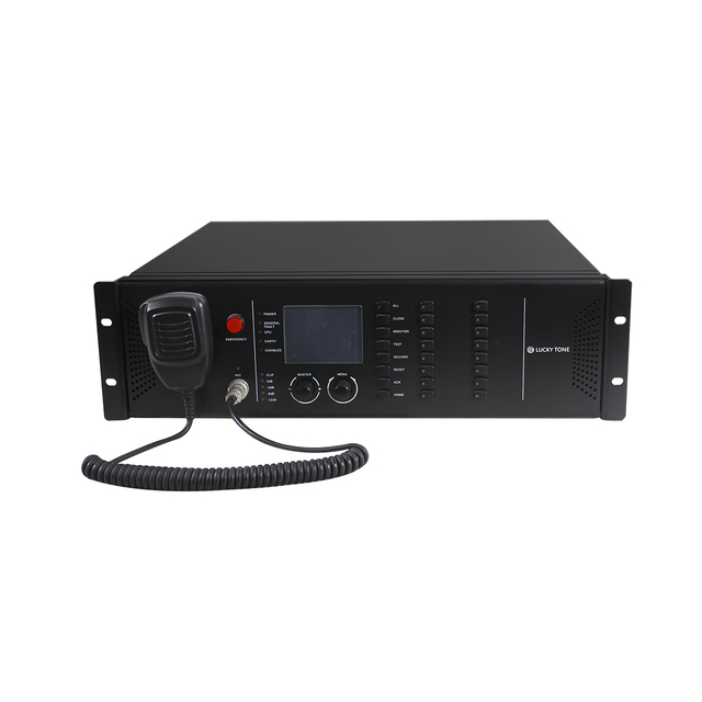 EN 54 Public Address Main Control Unit with Audio Storage and Monitor for Fire Alarm System