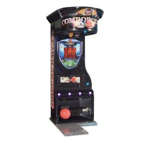 Machine de jeu d'arcade électronique de luxe Big Punch Deluxe Boxing, machine de sport d'intérieur à monnayeur en métal - Product Image 5