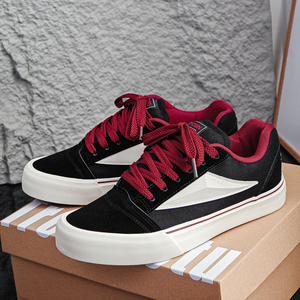 Colorful <b>Canvas</b> Shoes Trendy <b>Canvas</b> Shoes Thick Soled Height Increasing Sports Trendy Shoes Men's Casual <b>Canvas</b> Shoes Wholesale - Product Image 4