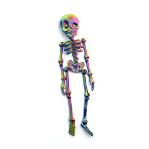 Populares Adornos de Calaveras Impresas en 3D, Figuras Articuladas de Esqueletos Deformables, Juguetes de Plástico - Product Image 3