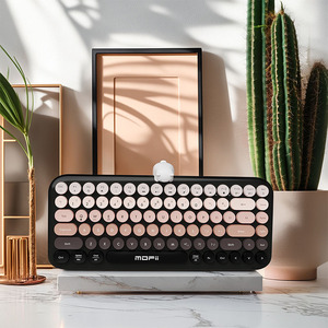 Teclado inalámbrico Mofii Anni de doble modo con sensación mecánica para uso externo en tabletas y teléfonos móviles. - Product Image 1