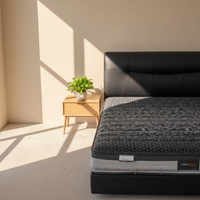 Professioneller luxuriöser dünner orthopädisch‑ergonomischer Matratze mit Kühltechnik für Senioren im Gästezimmer