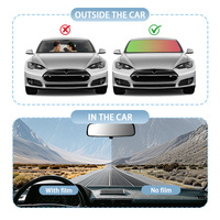Película de Tinte para Ventanas de Auto Camaleón PET de Alta Calidad, UV99 Anti UV, Antienvejecimiento, Aislamiento Térmico de Larga Duración IRR