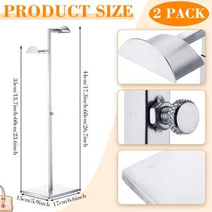 ชั้นวางกระเป๋าถือสแตนเลสสำหรับวางกระเป๋า - Product Image 2