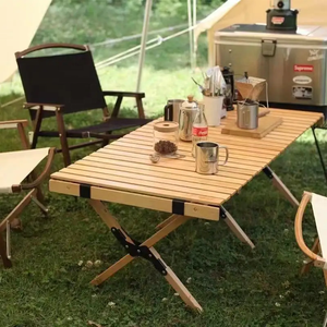 Table pliante vintage camping d'occasion - Ameublement