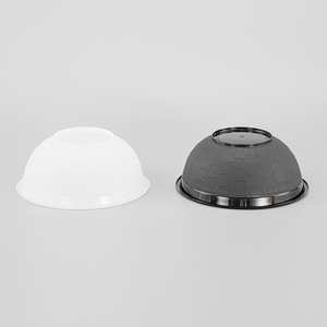 Contenedores Redondos Desechables de Plástico para Alimentos con Tapa, Personalizables en 600/850/<span class=keywords><strong>950</strong></span>/1000 ML - Product Image 4
