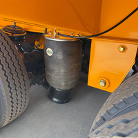 Châssis à 6 essieux avec châssis extensible de 22 mètres doté de fonctions de suspension hybride, de direction et de levage, semi-remorque à plateau surbaissé