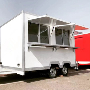 Food Truck Mobile Food Catering Trailer Fully Equipped Outdoor Mobile Beer Ice Cream Coffee Carts Food Trailers Fully Equipped - Product Image 5