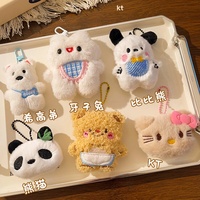 Porte-clés en peluche en gros : animaux, aliments, thèmes de Pâques, glaces et beignets pour boutiques de cadeaux et fêtes
