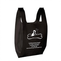 Sac de courses réutilisable écologique en toile non tissée avec logo personnalisé, pliable, pour supermarché, rangement, cadeau