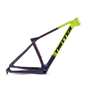Twitter-Cuadro <span class=keywords><strong>de</strong></span> bicicleta <span class=keywords><strong>de</strong></span> montaña PREDATOR, 29er, cromado, <span class=keywords><strong>de</strong></span> carbono - Product Image 4