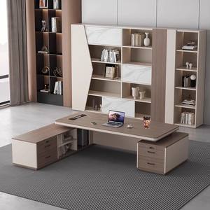 Móveis de Escritório Mesa de Chefe Mesa Executiva de Escritório Mesa de Luxo para CEO - Product Image 3