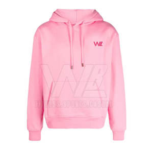 เสื้อแจ็คเก็ตมีฮู้ดสำหรับผู้ชาย, ผ้าฝ้ายน้ำหนักเบาพิมพ์ลายนูนมีซิปไซส์ใหญ่พิเศษจากโรงงานผู้ผลิต - Product Image 1