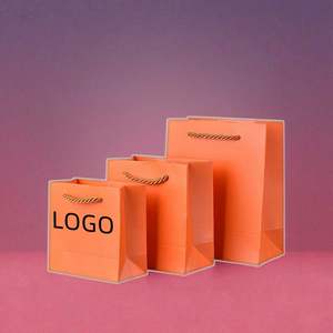 Bolsas de Papel Kraft Personalizadas para Supermercados y Centros Comerciales, Empaque al por Mayor para Frutas con Logotipo Impreso en Offset - Product Image 3