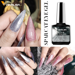 91255 Venalisa 7.5ml Sliver Spar Cat Eye Gel Vernis À Ongles Gel Réfléchissant Vernis Glitter Soak off <span class=keywords><strong>Canni</strong></span> OEM/ODM Nail Factory - Product Image 2
