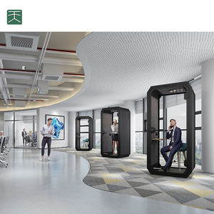 Tiange proveedor móvil barato insonorizadas silencio cabina Vocal cabina <span class=keywords><strong>de</strong></span> teléfono o la oficina - Product Image 6