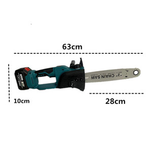 Motosega Elettrica da 12 Pollici Senza Spazzole con Display Digitale, Alta Potenza, <span class=keywords><strong>per</strong></span> Abbattimento e <span class=keywords><strong>Potatura</strong></span> - Product Image 5