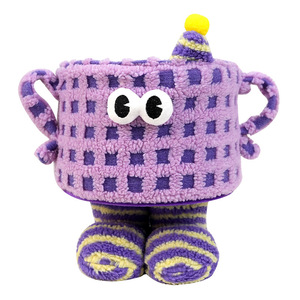 Cute Cartoon Monster Storage Basket Animal Shaped With Handle For Living Room Desktop Decoration Gift Box - Product Image 5