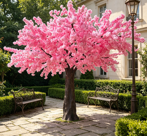Achetez une Arche Décorative <span class=keywords><strong>pour</strong></span> Entrée, avec des Roses et des Arbres Artificiels <span class=keywords><strong>pour</strong></span> l'Intérieur et l'Extérieur, <span class=keywords><strong>en</strong></span> Rouge, <span class=keywords><strong>pour</strong></span> la Décoration Murale d'Entrée, Mini Arbre Artificiel - Product Image 5