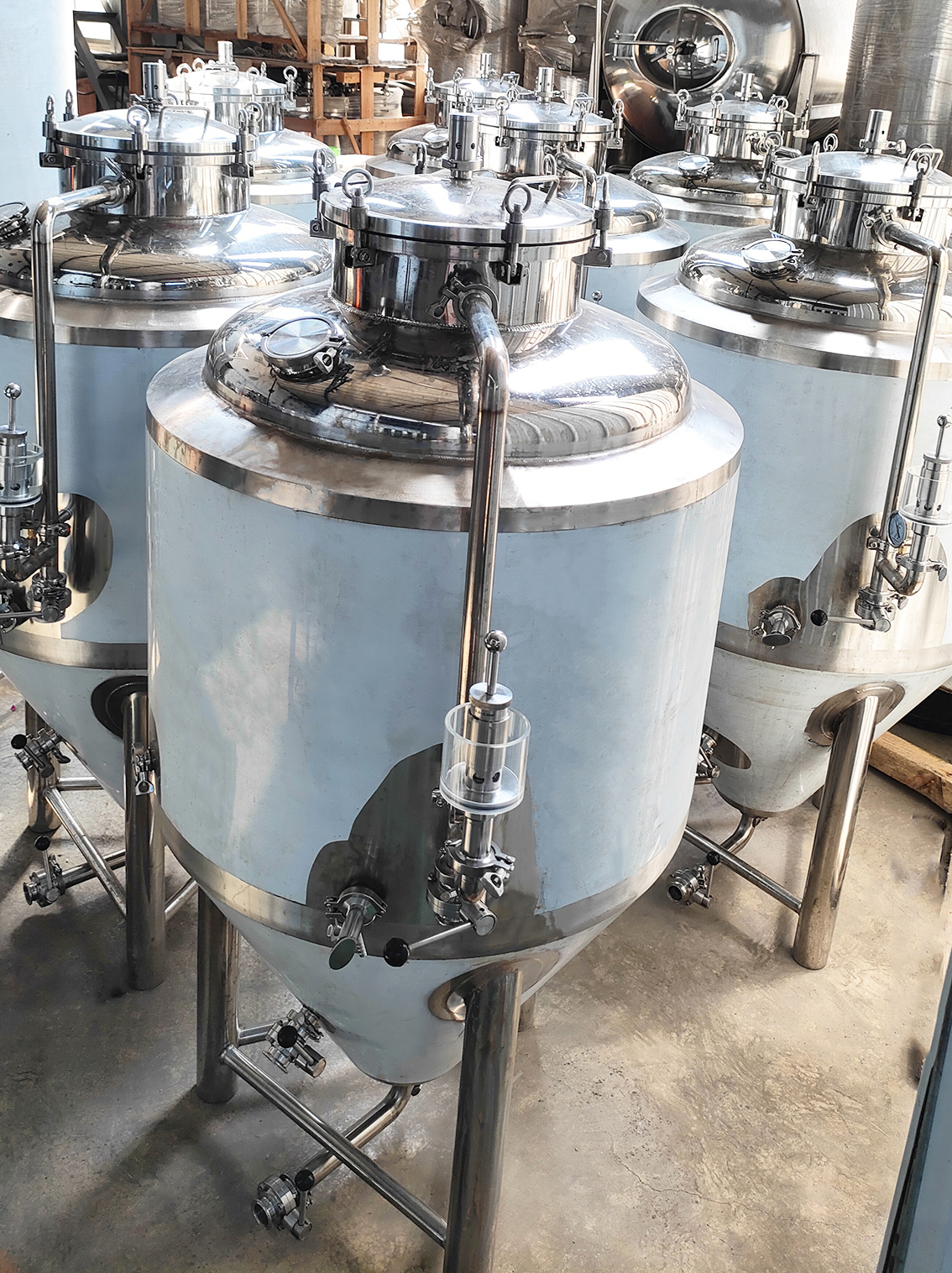 conical pressure fermenter