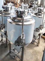 Fermenteur conique 200L pour brasserie artisanale, système de fermentation de bière