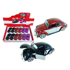 Display Box Can Open Door Car Die Cast Model With EN71 Kids Alloy Toy Car