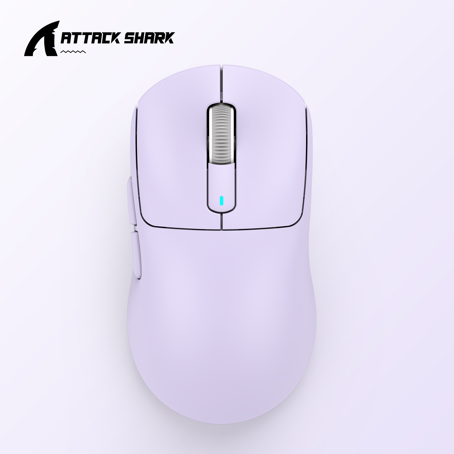ATTACK SHARK PAW3395 ゲーミングマウス Wireless Gaming Mouse | Superlight 49G | 26K DPI